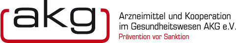 Logo: Arzneimittel und Kooperation im Gesundheitswesen e.V. (AKG)